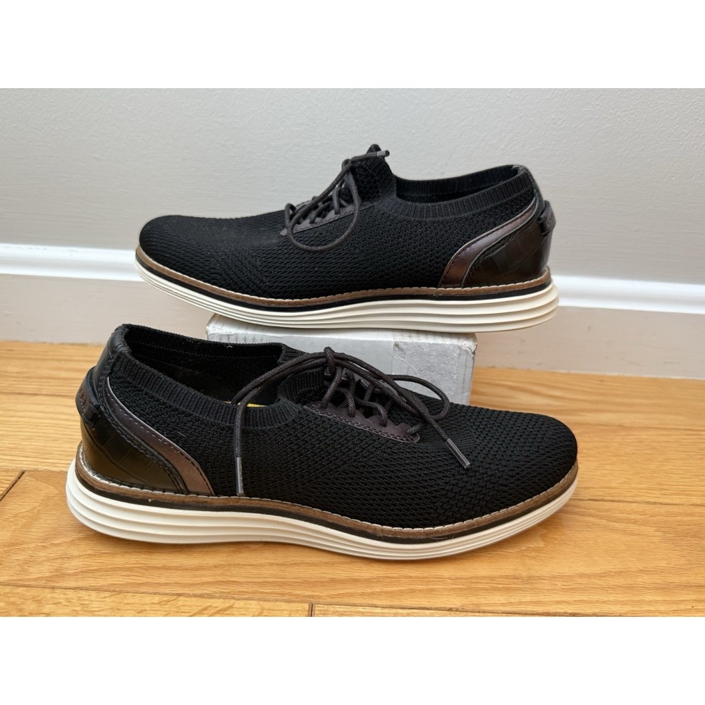 Cole Haan Women's Original Grand Meridian Oxford Black Lace Up Shoes Size 7M